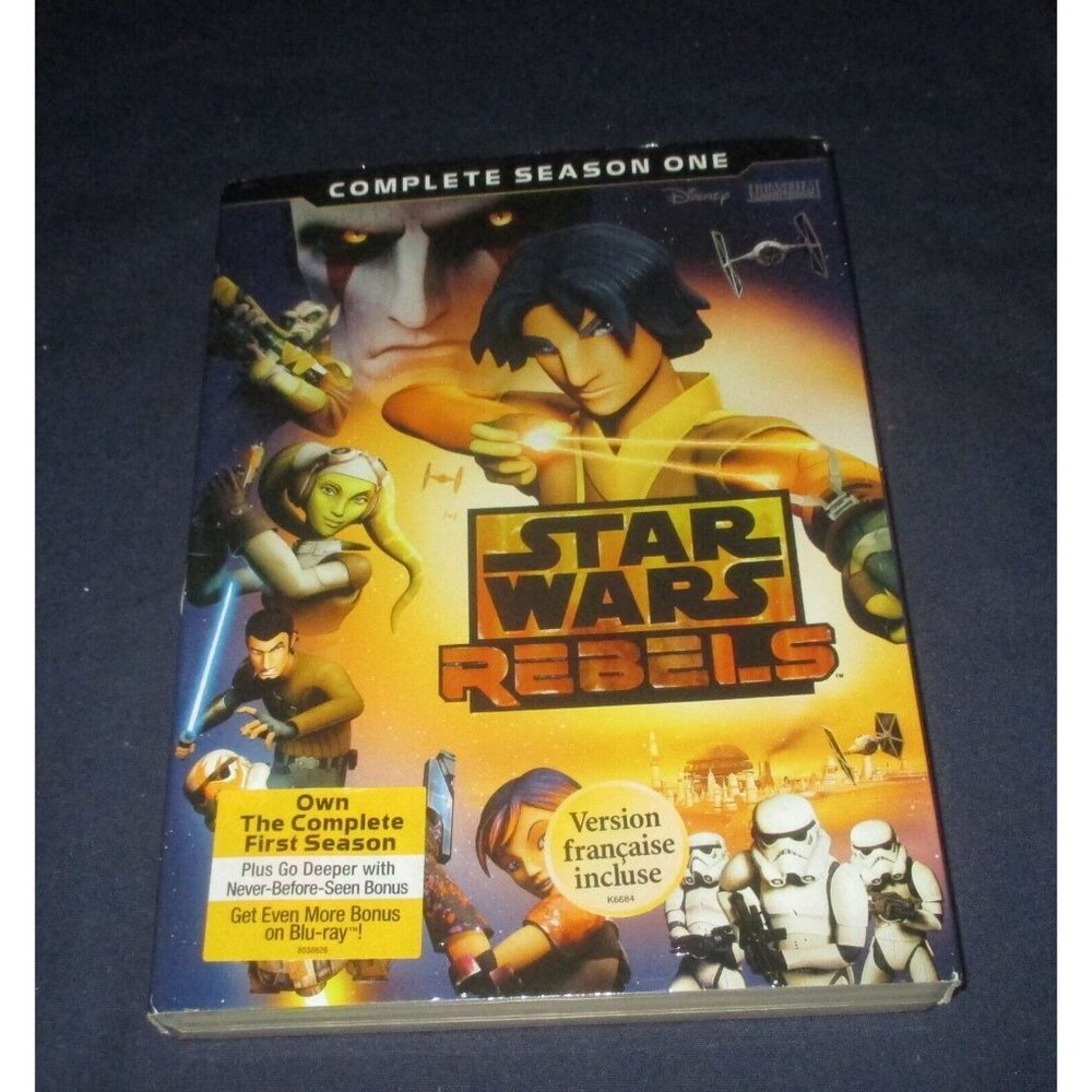 Star Wars Rebels: Complete Season One (DVD, 2014 3-Disc Set)